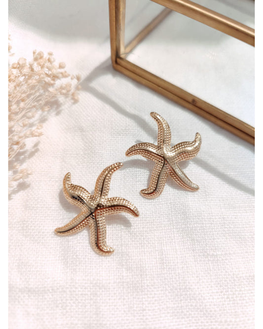 Boucles d'Oreilles Étoile de Mer
