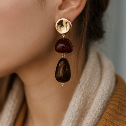 Longues Boucles Marron