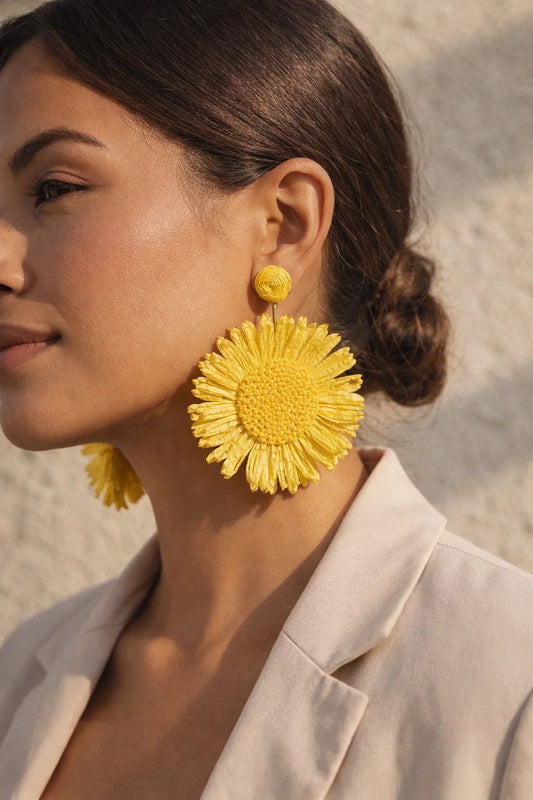 Boucles Soleil Raphia