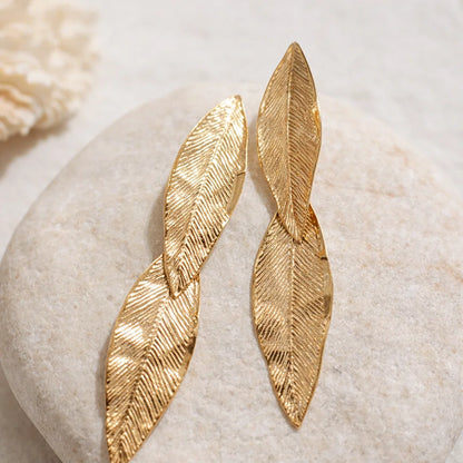 Boucles Feuillage Femme