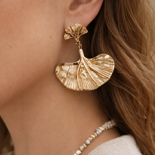 Boucles Feuilles Ginkgo