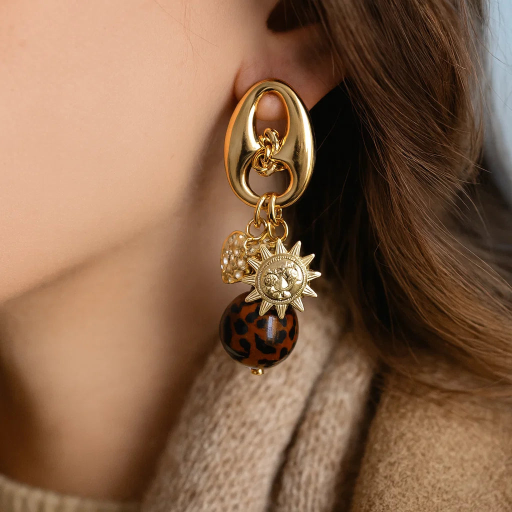 Boucles Soleil Léopard
