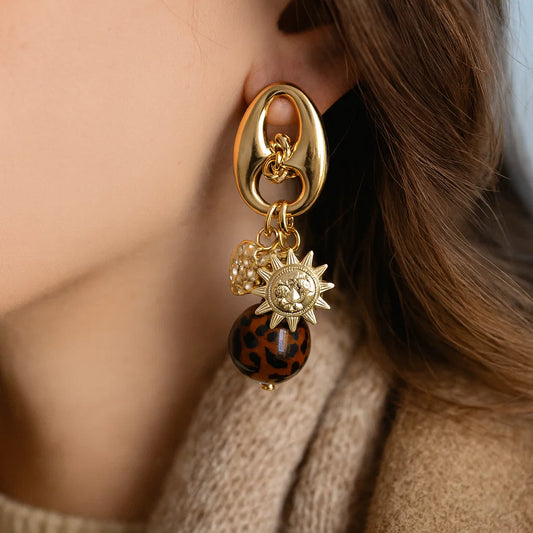 Boucles Soleil Léopard