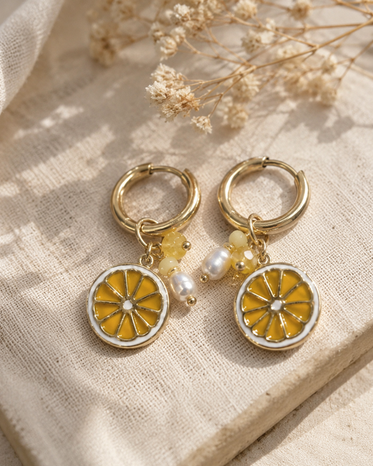 Créoles Soleil Citron