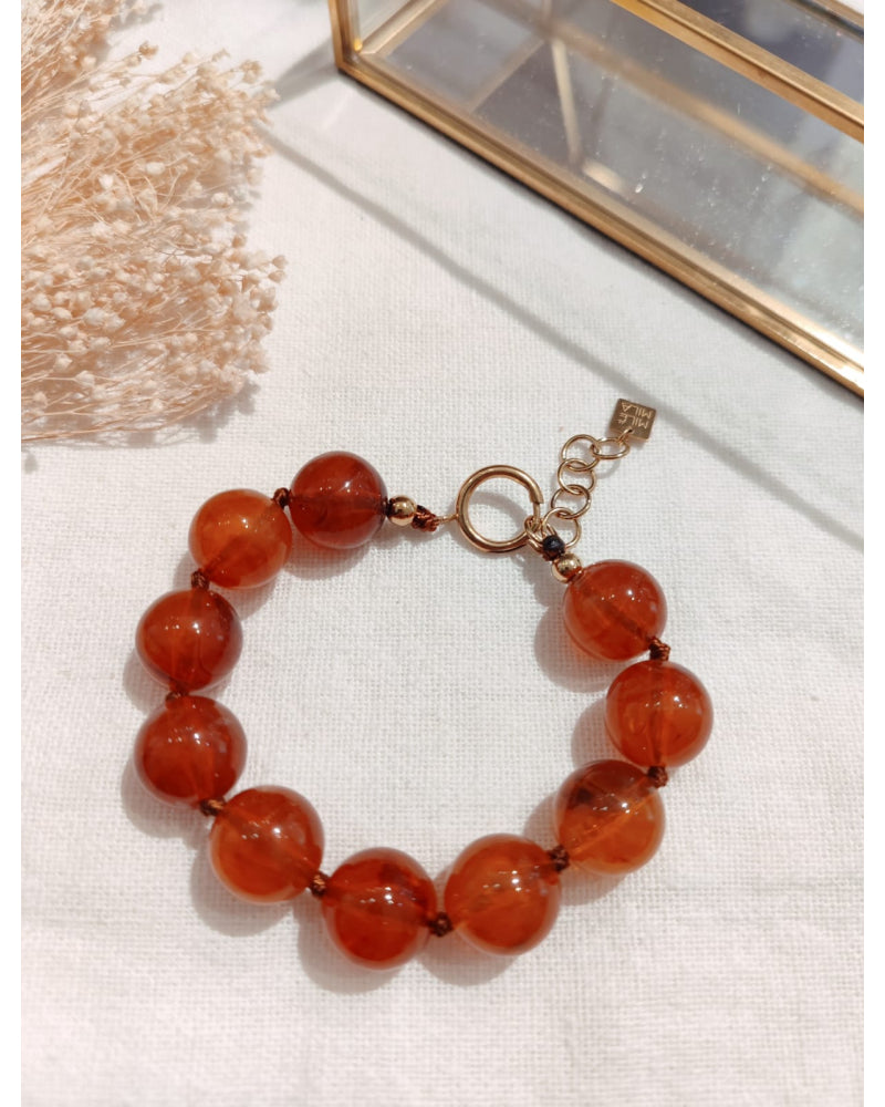 Bracelet Perles Marbré