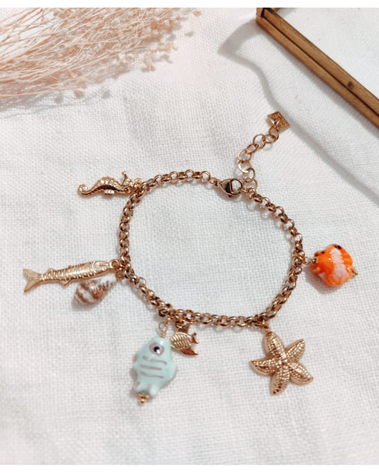 Bracelet Breloque Poisson
