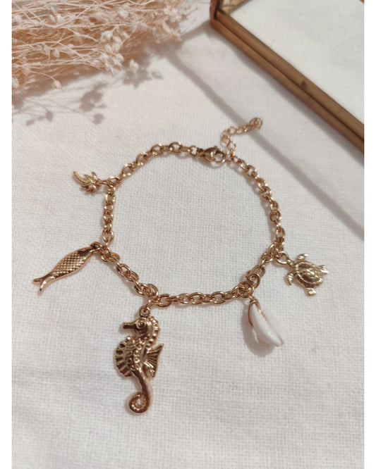 Bracelet Pampille Hippocampe