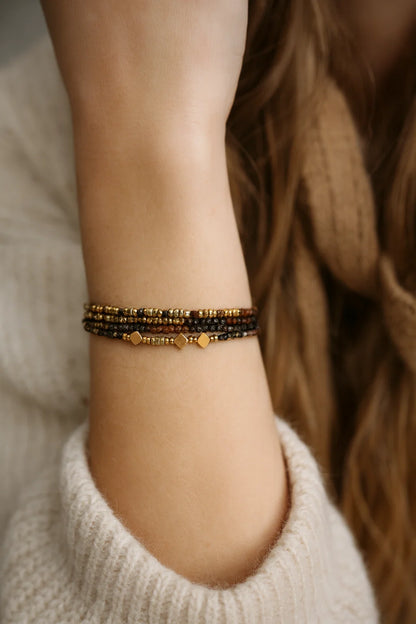 Multi Bracelet Doré