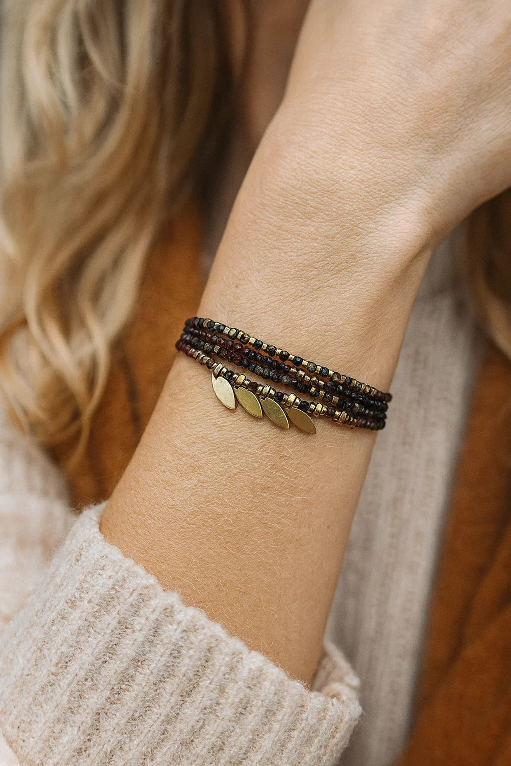 Multi Bracelet Doré