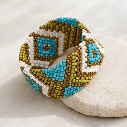 Bracelet Élastique Perles