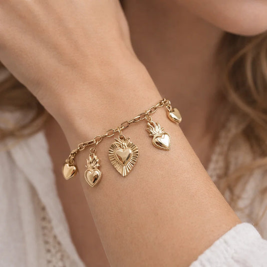 Bracelet Cœurs Ex-Voto