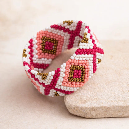 Bracelet Élastique Perles