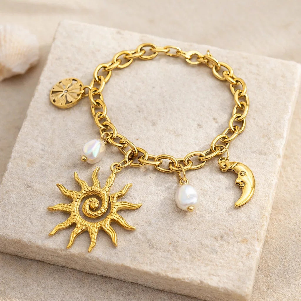 Bracelet Soleil Lune