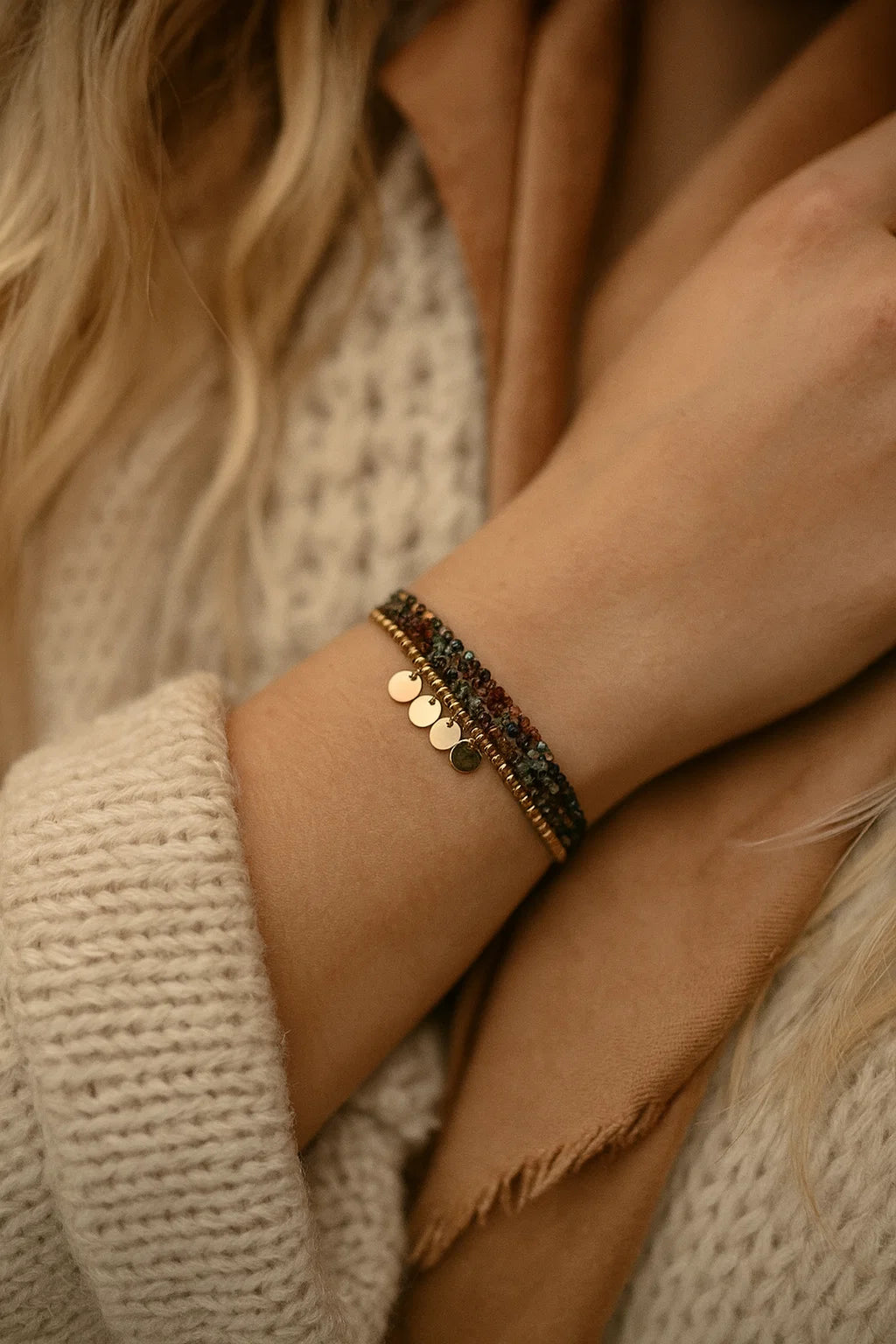 Multi Bracelet Doré