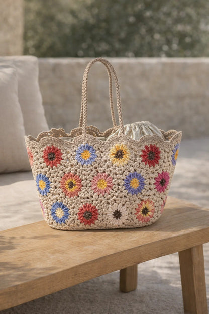 Cabas Fleur Été