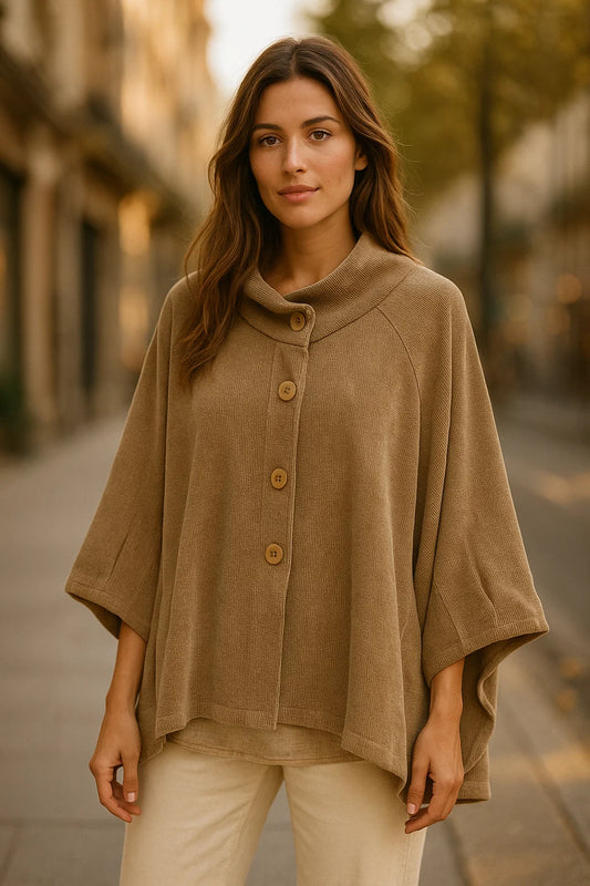 Cape Ample en velours