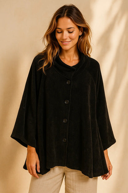 Cape Ample en velours