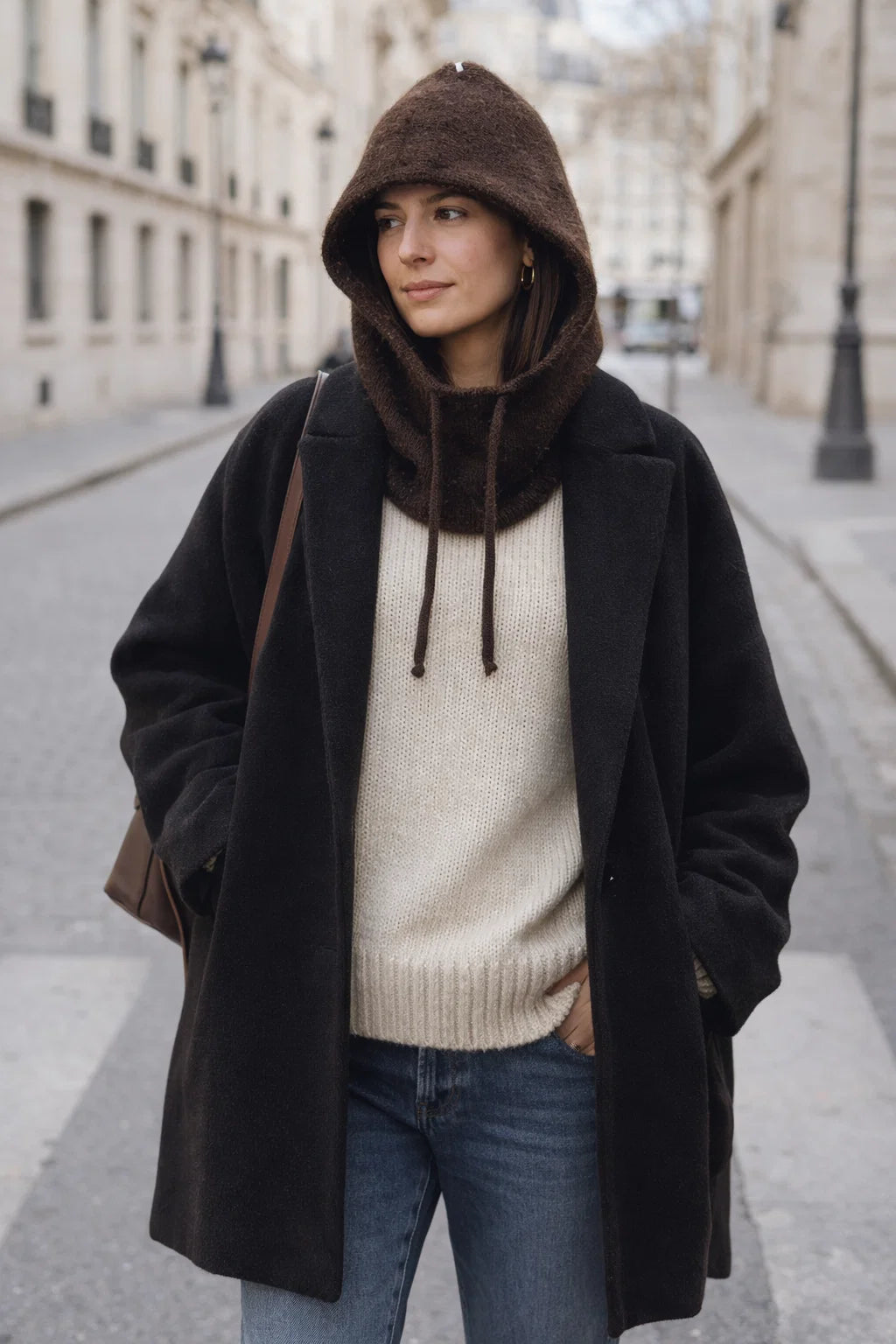 Capuche Tricot Femme