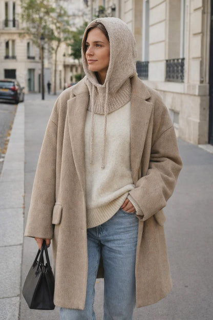 Capuche Tricot Femme