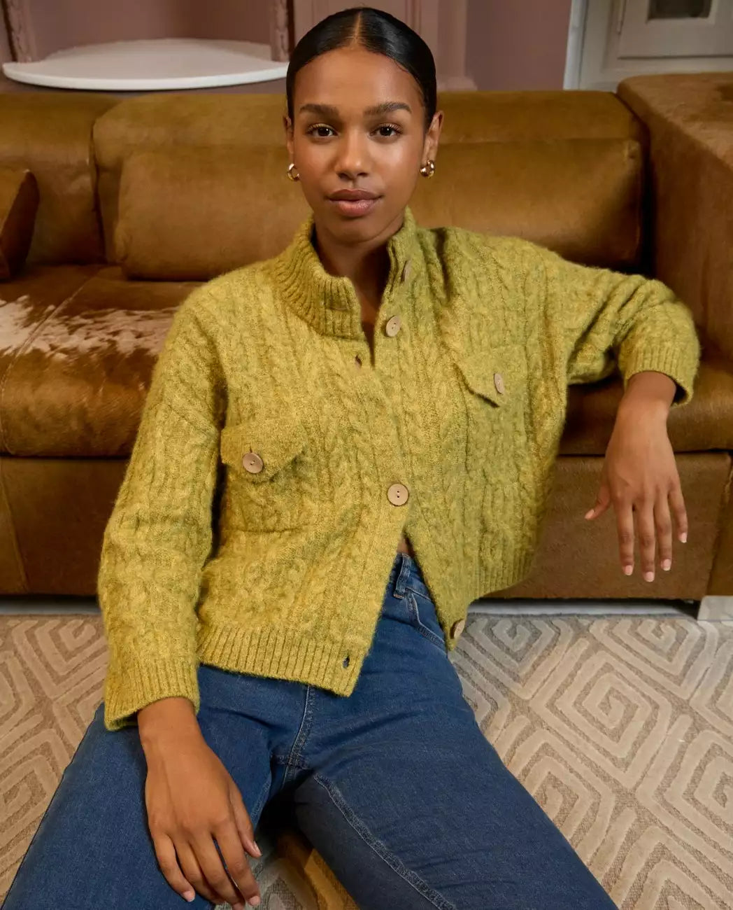 Cardigan en Maille Recyclé - Surkana