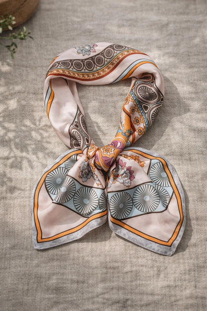 Carré de Foulard Esprit Bohème