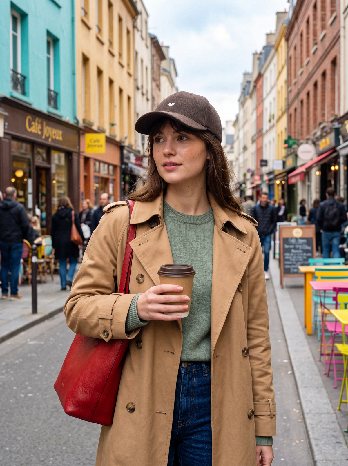 Casquette Brodée Cœur