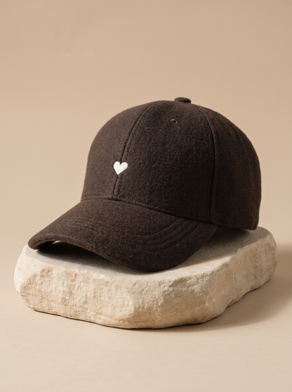 Casquette Brodée Cœur