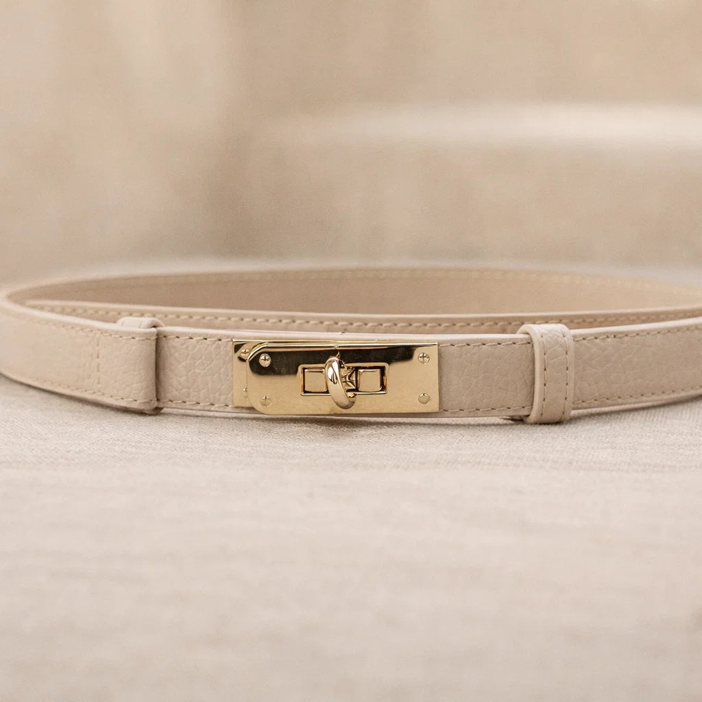 Ceinture Fine Cuir