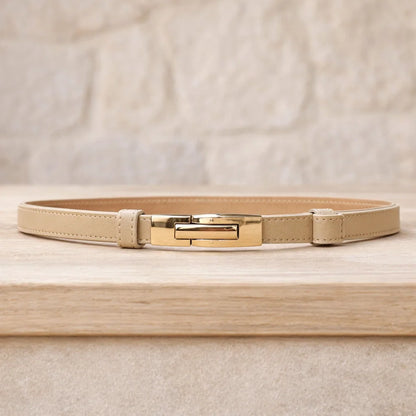 Ceinture Minimaliste Cuir