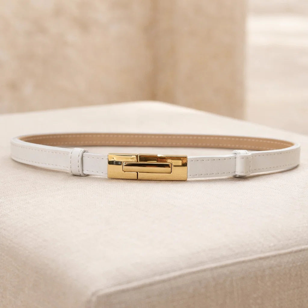 Ceinture Minimaliste Cuir