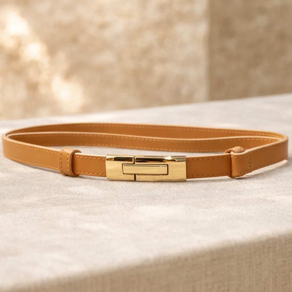 Ceinture Minimaliste Cuir