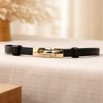 Ceinture Minimaliste Cuir