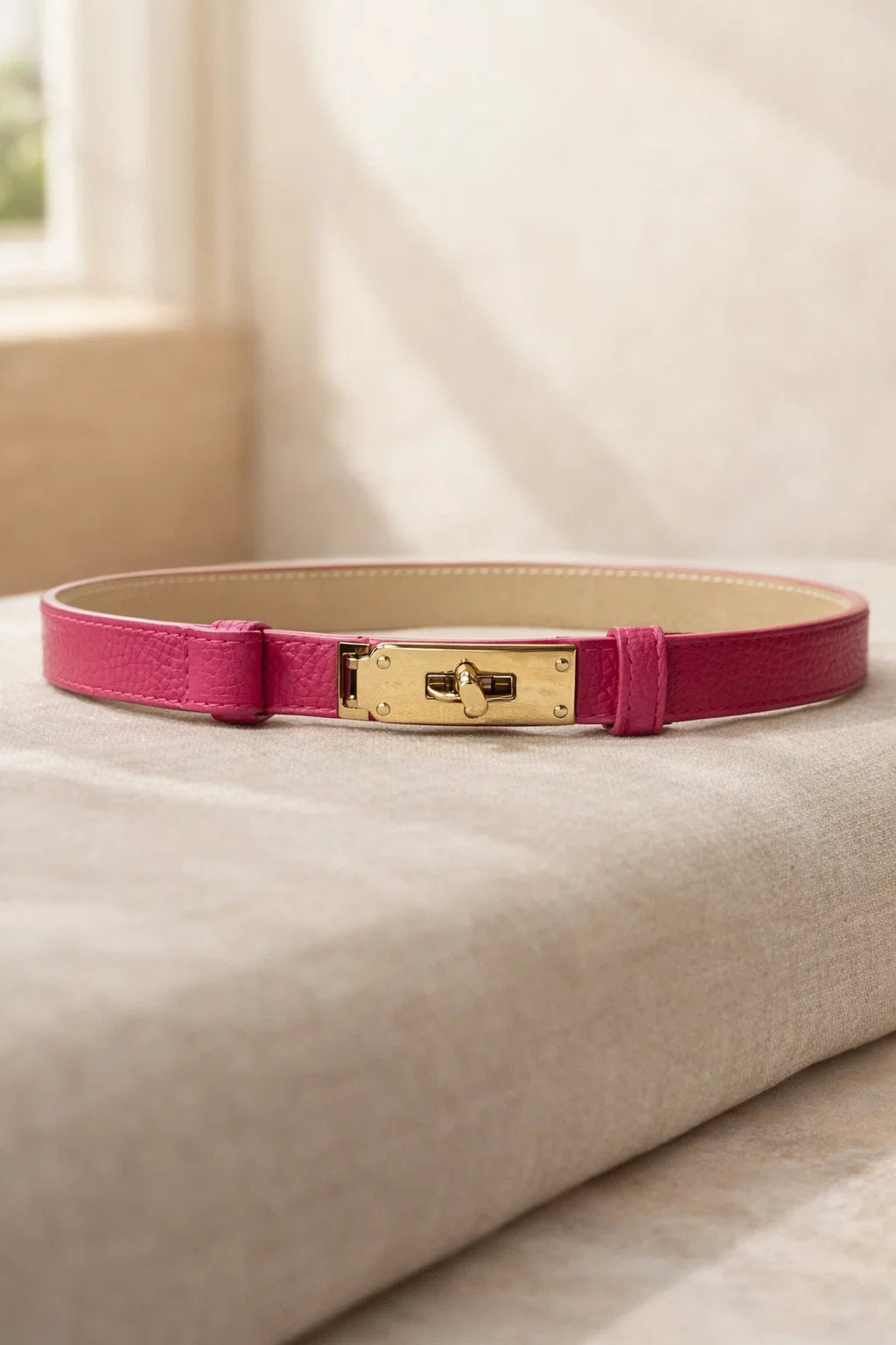 Ceinture Fine Cuir