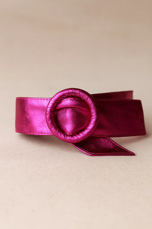 Ceinture en Cuir Unie