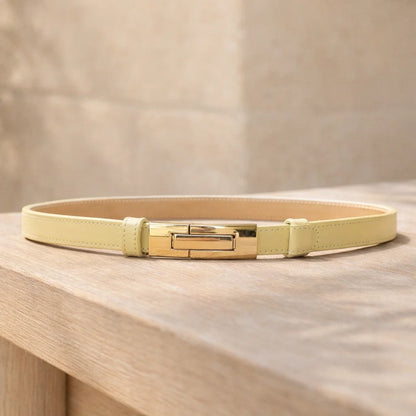 Ceinture Minimaliste Cuir