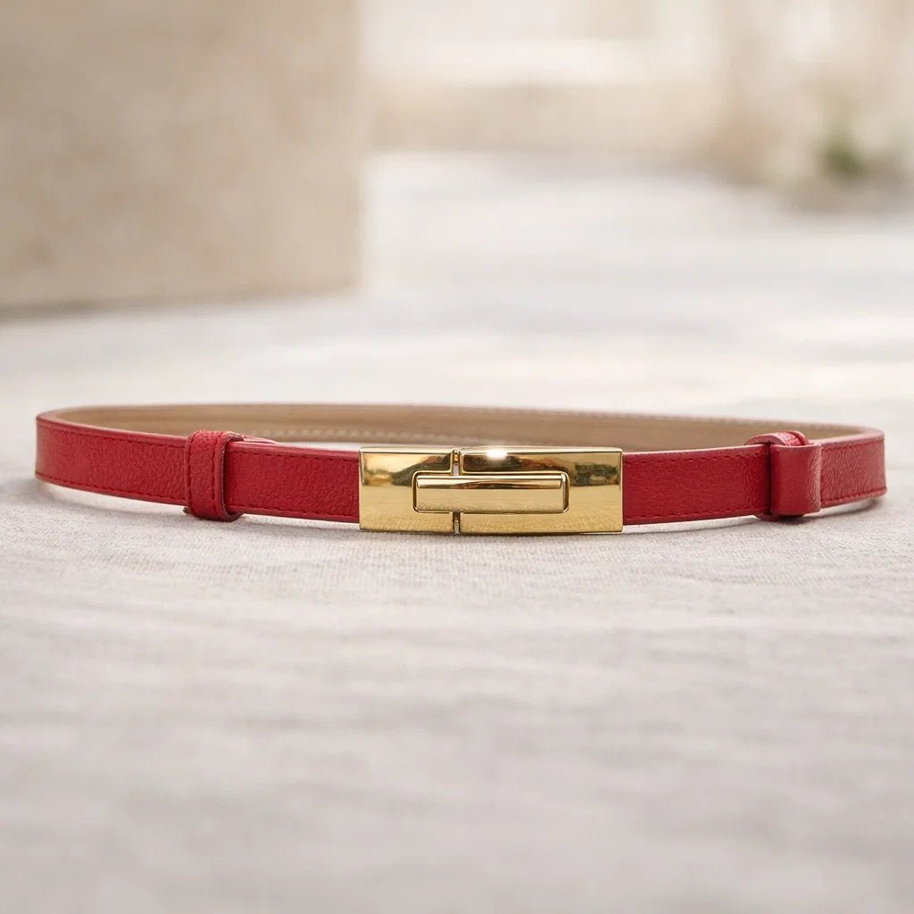 Ceinture Minimaliste Cuir
