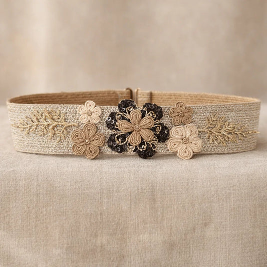Ceinture Fleur Dorée