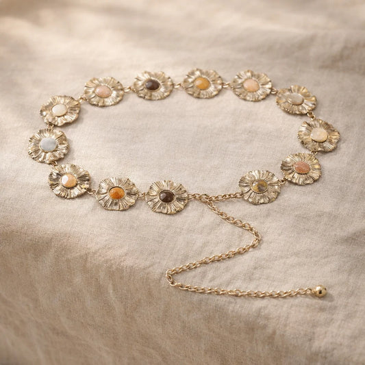 Ceinture Fleur Dorée