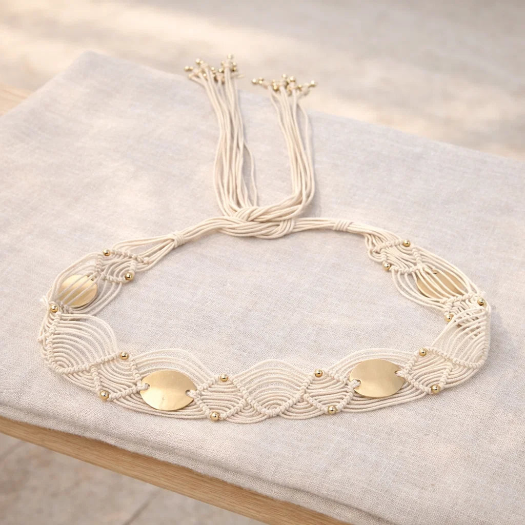 Ceinture Macramé Bohème