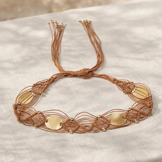 Ceinture Macramé Bohème