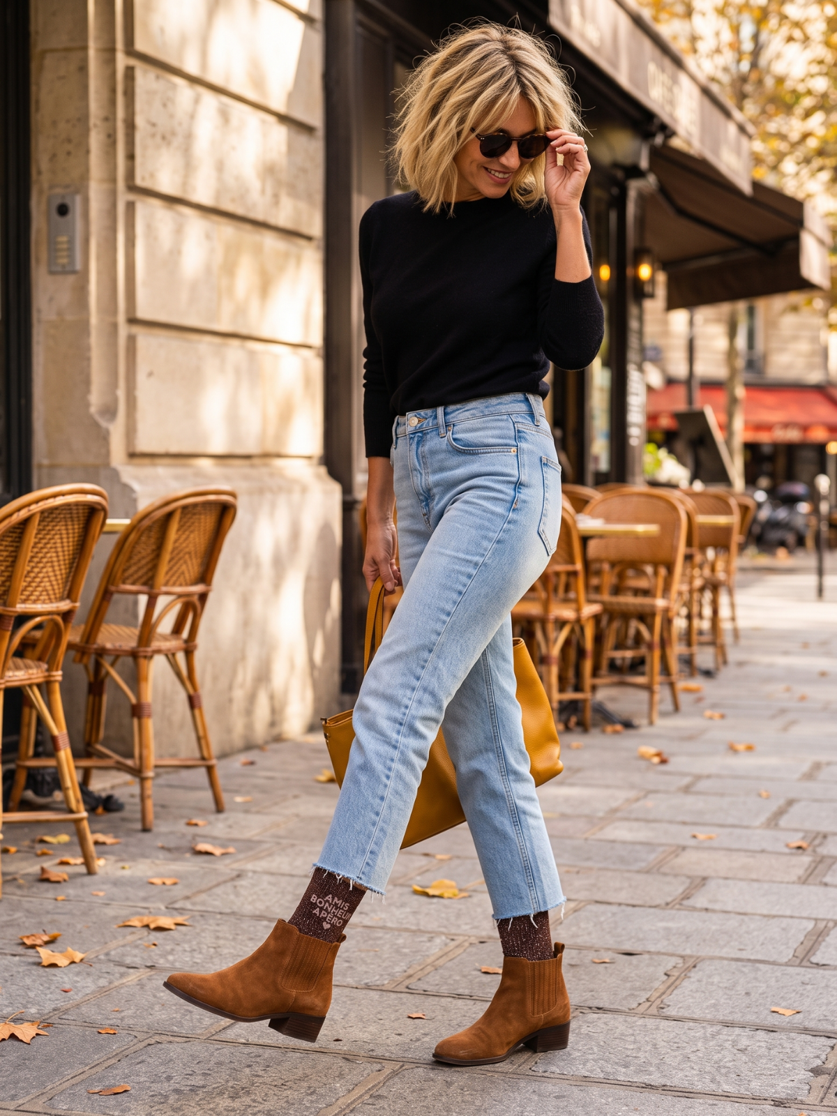 Chaussettes Amis Bonheur Apéro