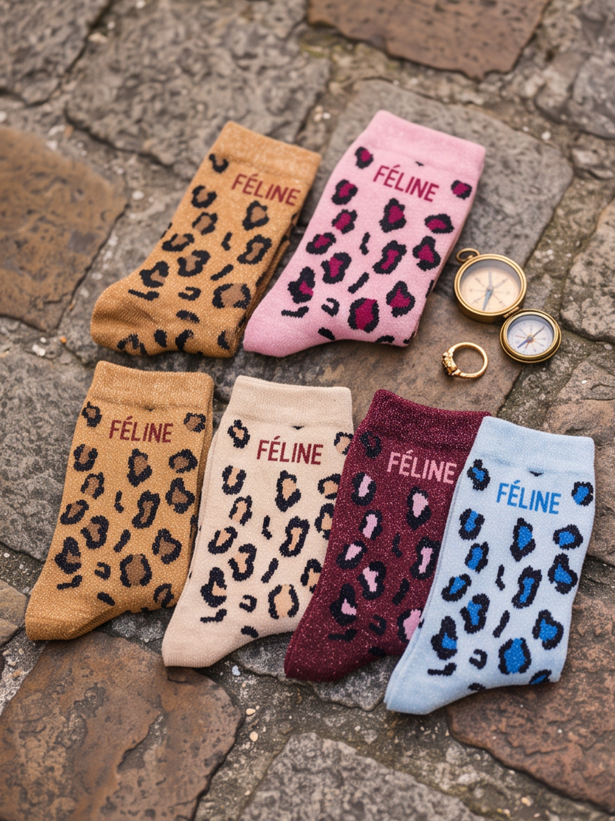Chaussettes Féline