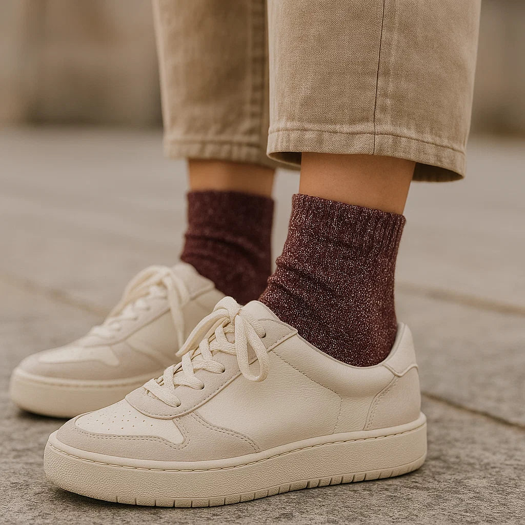 Chausettes Paillettées Unies