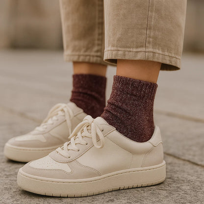 Chausettes Paillettées Unies