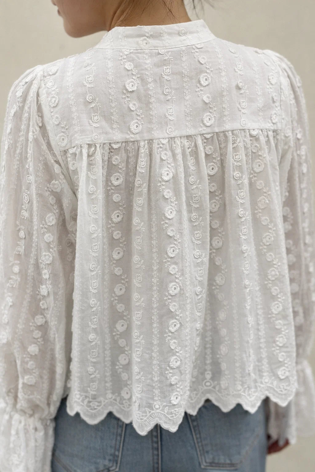Chemise Broderie Romantique
