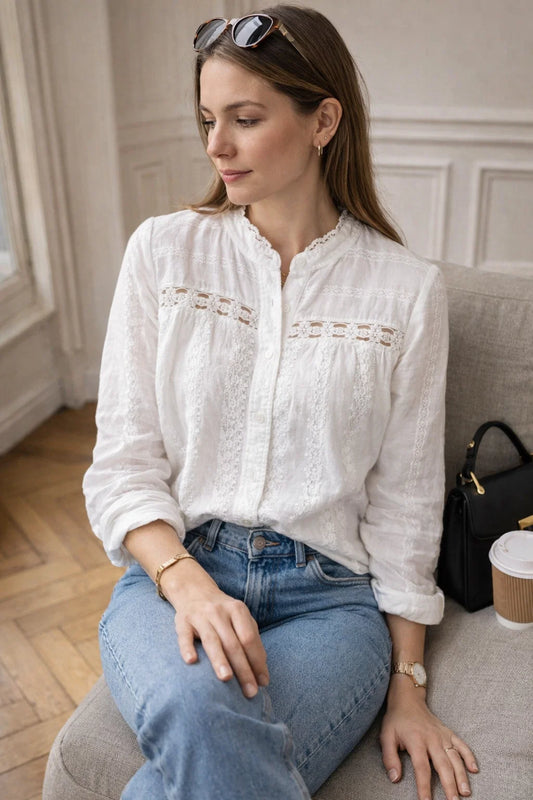Chemise Dentelle Bohème
