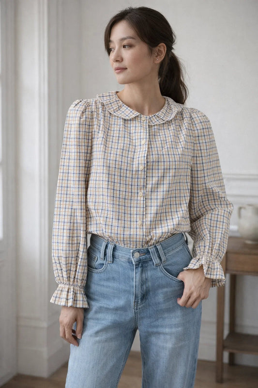 Chemise Col Claudine