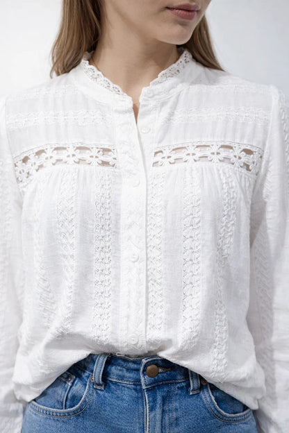 Chemise Dentelle Bohème