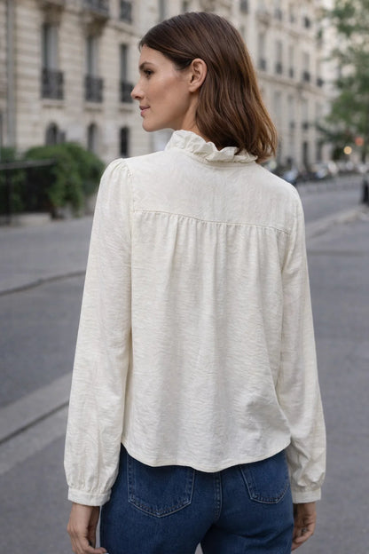 Chemise Détail Dentelle