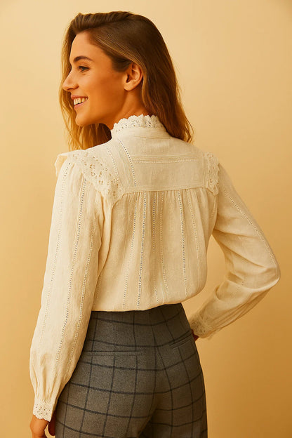 Chemise Broderie Anglaise